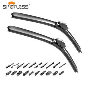 Balais d'<span class=keywords><strong>essuie</strong></span>-<span class=keywords><strong>glace</strong></span> universels automobiles en caoutchouc de remplacement avec 18 adaptateurs pour voiture – Vente en gros - Product Image 1