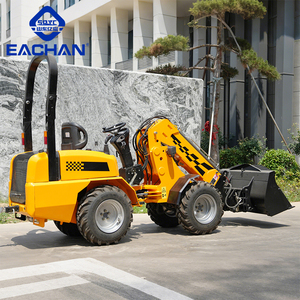 Premium CE EPA roda pemuat 4x4 WD roda pemuat Euro 5 lengan teleskopik roda kendaraan hidrolik gudang logistik muatan - Product Image 3