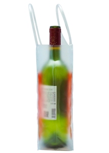 Clara <span class=keywords><strong>rosa</strong></span> de plástico de PVC de refrigerador de hielo bolsa de <span class=keywords><strong>vino</strong></span> para <span class=keywords><strong>la</strong></span> botella de <span class=keywords><strong>vino</strong></span> - Product Image 4