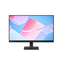 Monitor Lenovo L24-4e 23,8 inci FHD 100Hz dengan Gamut Warna Tinggi dan Tiga Sisi Tanpa Bingkai untuk Kantor dan Rumah