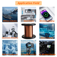 Fil de cuivre émaillé ultra-fin à faible MOQ pour applications industrielles, puissance AWG 40/44, bobines vocales, relais, qualité fiable, Chine
