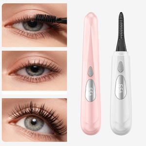 New Style <b>Makeup</b> <b>Tools</b> Natural False Lashes Lifting USB Rechargeable Electric Heated Eyelash Curler GZ RTS Bulk Mixed Order - Product Image 3