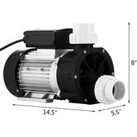 Bomba de Agua Trifásica de Acero Inoxidable TSPK LP300 de 3 HP, 220-240V, Bomba de Hidromasaje para Spa, de Una Velocidad, Fácil Instalación con Conexión Eléctrica