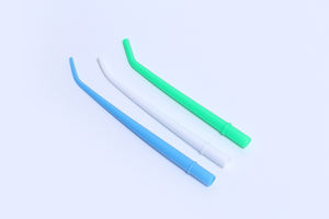 Punta de aspirador quirúrgico endodóntico suave estéril blanco dental desechable de bajo costo - Product Image 3