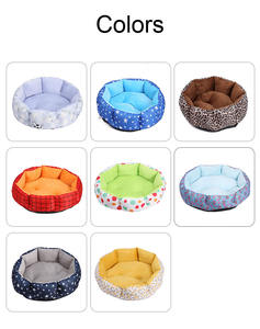 Cama Redonda Premium para Mascotas Grandes, Impermeable, Acogedora, Antideslizante, con Estampado Personalizado, para Viajes, Calmante, Envío Directo - Product Image 6