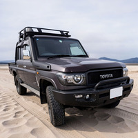Barre de protection avant en acier robuste pour Toyota Land Cruiser FJ76 FJ78 FJ79 2007 2016 4x4 tout-terrain en acier à partir du pare-chocs