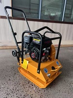 Mini-compacteur à plaque vibrante à essence mobile Offre Spéciale 80kg avec moteur Plaque de compactage de sol à haute efficacité
