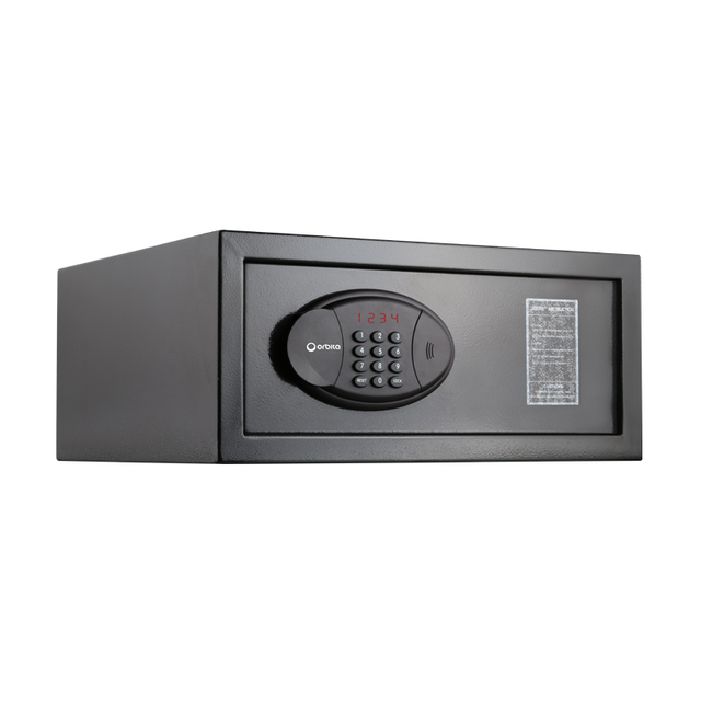 Orbita CEU Digital Password Electronic Smart Two Key Security Mini Time Lock Hotel Safe Box