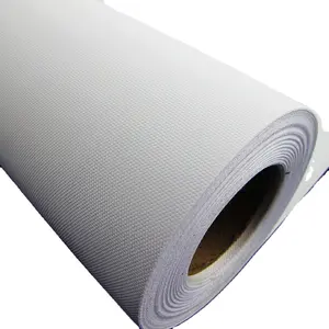 Matt Polyester Canvas 2021 Hot Selling Eco-Solvent Matte Polyester Inkjet Canvas Roll