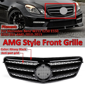 กระจังหน้ารถยนต์สไตล์ AMG สำหรับ Mercedes Benz W212 E250 E550 E350 ปี 2010-2013 ชุดแต่งตัวถังรถยนต์ - Product Image 2