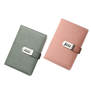 Encuadernación resistente de cuero de alta calidad, diario de papel forrado de 200 páginas con casillero, cuaderno recargable vegano A5 - Product Image 1