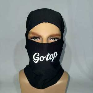 <span class=keywords><strong>Masque</strong></span> facial intégral personnalisé avec logo brodé réfléchissant, balaclava respirant, coupe-vent, pour le cyclisme, le ski, les sports, unisexe - Product Image 3