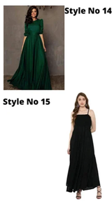 Compre Vestido Rojo Occidental de Primera Calidad con Color y Talla Personalizables Disponibles, Vestido Occidental Moderno para Mujer - Product Image 4