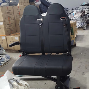 Universal Foldaway <strong>Bench</strong> <strong>Seat</strong> for Camper <strong>Van</strong> Mounted Full High Back Passenger <strong>Seat</strong> with Headrest Compatible with Transits - Product Image 1