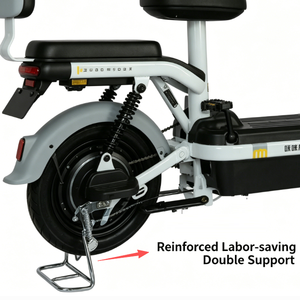 Bicicleta Eléctrica con Batería de Plomo-Ácido, Sistema Antirrobo con Control por Aplicación Inteligente, para Uso Urbano - Product Image 4