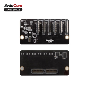 Kit <span class=keywords><strong>multi</strong></span>-caméras GGDX Chipboard Imx219 pour Agx Orin Dev, capteur 8MP, prend en charge jusqu'à 6 caméras en streaming - Product Image 3