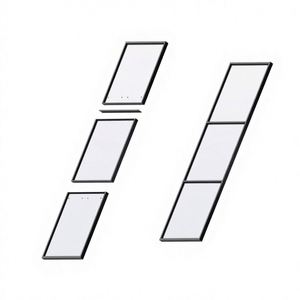 America's Best-Selling Carbon Steel Matte Black Sliding Glass Barn Doors Sound Insulation for Interior Use Bedroom Living Room - Product Image 1