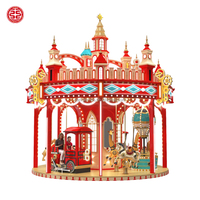 Manèges de parc d'attractions intérieurs de style nouveau, carrousel à balançoire, carrousel à vendre