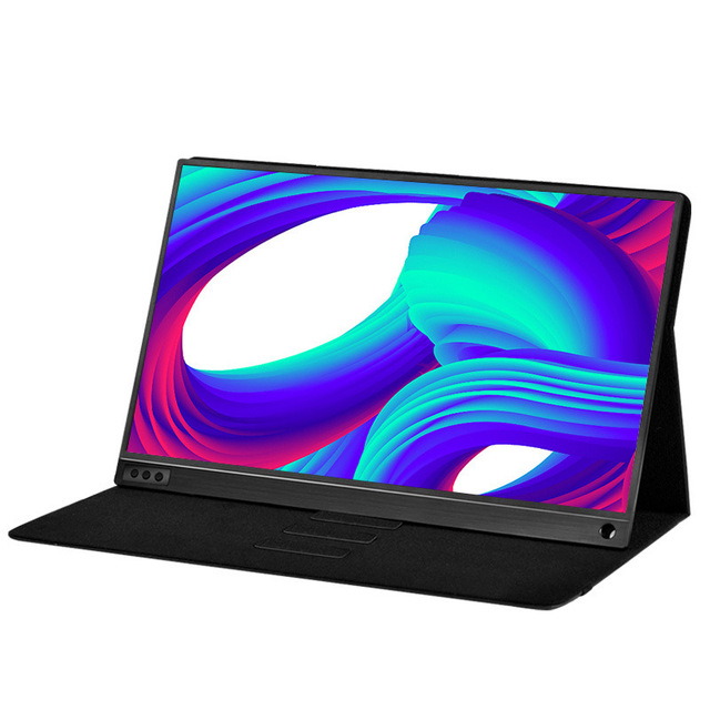 2025 New Vipai High Configuration 15.6 Inch 4K Ultra-Thin IPS LED Monitor Built-in Speaker Mini Portable Type-C for Gaming