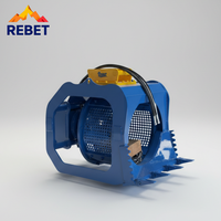 Cuchara Rotatoria Universal REBET para Cribado de Materiales en Excavadoras de 1-30 Toneladas, para Tierra, con Certificación CE ISO