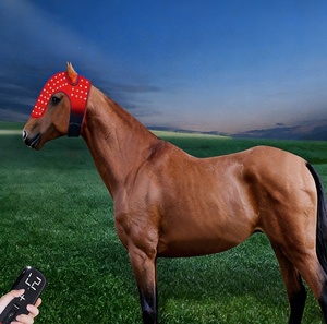 Thérapie par lumière rouge pour chevaux, appareil de physiothérapie infrarouge pour la tête du cheval avec 660nm-850nm, 155 LED, pour soulager la douleur et l'anxiété - Product Image 1