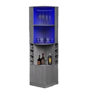 Factory Wholesale Home Furniture Wood <strong>Corner</strong> Shelf Cabinet Chinese Style Multifunctional 4-Shelf <strong>Storage</strong> Living Room Kitchen - Product Image 5