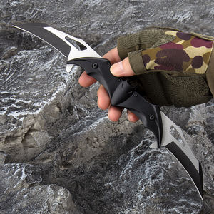 Coltello Pieghevole Tascabile Creativo a Forma di Pipistrello a Doppia Lama in Acciaio Inossidabile per Sopravvivenza Caccia Tattica Campeggio Esterno - Product Image 5