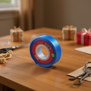 Ruban gros-grain Ilan 15Y 2,0 cm bleu vif pour artisanat et emballage cadeau - Product Image 2