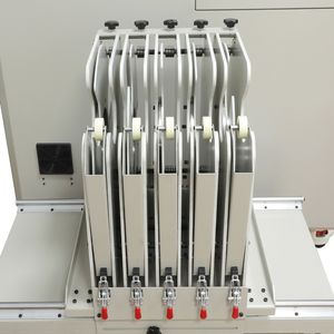 Machine de découpe automatique à lame rotative en acier au carbone <span class=keywords><strong>pour</strong></span> la fabrication de boîtes en carton ondulé, avec commande PLC et longue durée de <span class=keywords><strong>vie</strong></span> - Product Image 6