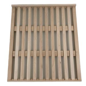 מפעל אורן עץ מדף יחיד סיפון אחסון מזרן עץ משטחים - Product Image 1