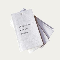 Étiquettes et étiquettes suspendues pour vêtements en papier recyclé écologique, personnalisées et de qualité supérieure