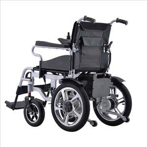 Potente silla de ruedas con motor y batería para tratamiento de Rehabilitación de Discapacitados; <span class=keywords><strong>Ambulancia</strong></span> para transferencia de pacientes; Silla de ruedas eléctrica - Product Image 3