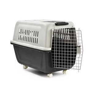Accessoires de voyage adaptés aux animaux de compagnie <span class=keywords><strong>avion</strong></span> de transport IATA pour animaux de compagnie grand grand ou chiot général <span class=keywords><strong>chien</strong></span> Cargo Crate Jaulas Para Perros - Product Image 6