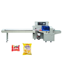 Machine d'emballage automatique de coussins à haute vitesse et haute efficacité pour l'industrie alimentaire, pour l'emballage de sacs avec contrôle PLC