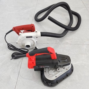 Machine à poncer le béton portative robuste avec aspirateur 220V pour le dégrossissage et la rénovation des sols en ciment - Product Image 3