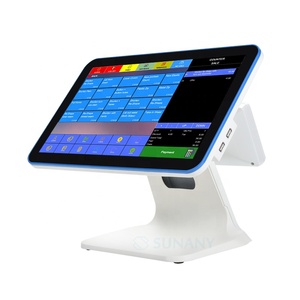 Double Affichage Restaurant <span class=keywords><strong>Caisse</strong></span> <span class=keywords><strong>Enregistreuse</strong></span> Cloud Pos Système Automatique Vendeur Machine de Point De Vente - Product Image 4