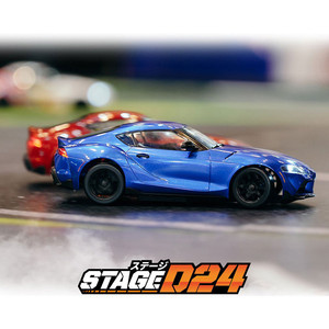 HPI 1/24 Stage D24 Simulation für <span class=keywords><strong>GR</strong></span> Supra Resin Elektro-Drift-Auto für den Innenbereich, Rennmodell ohne Fernbedienung - Product Image 3