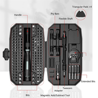 Kit de tournevis de précision mini électrique/magnétique 152 en 1, kit d'outils pour ordinateur portable, tournevis professionnel pour réparation d'ordinateur