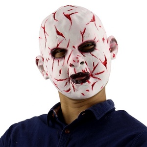 Máscara de Látex para Fiesta de Halloween, Máscara de Terror con Sombrero para Disfraces de Halloween, Bar, Realista - Product Image 4
