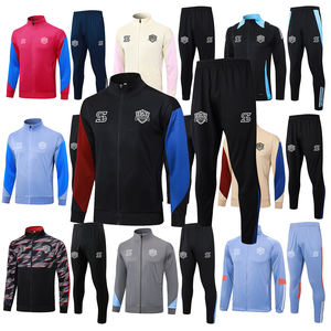 25 26 Uniforme De Futebol Jaqueta De Treinamento De Inverno Jaqueta De Futebol Terno Atacado Marca Clube logotipo Futebol Jacket - Product Image 4