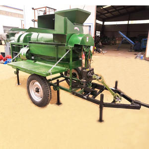 Grande batteuse électrique manuelle multifonctionnelle Ji pour la maison Maïs Soja Sorgho <span class=keywords><strong>Millet</strong></span> Blé Riz Moteur Core - Product Image 3