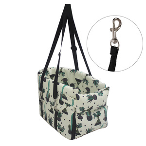 Cama de asiento elevador de coche para perro con consola central portátil de gran venta - Product Image 1