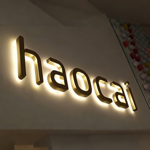 Letras Iluminadas con Tiras LED 3D, Mini Letreros con Retroiluminación Frontal, Letrero de Marca para Uso en Interiores y Exteriores - Product Image 6