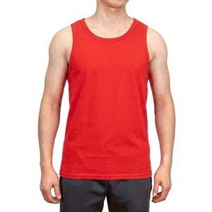 <b>Men</b> Gym wear <b>singlet</b> high quality fitness wear tank top <b>for</b> boys customized unisex <b>singlet</b> weight lifting top cotton shirt - Product Image 1