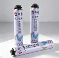 Mastic expansif en polyuréthane haute densité LT-999 écologique pour applications à haute température, idéal pour les cavités murales, les portes et les fenêtres