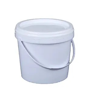 Round 1L-33L Plastic Bucket For Gasoline Oil Paint Packing With Sealing Lid