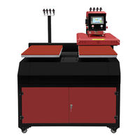 Presse à chaud pneumatique automatique double station 60x40 pour l'impression de t-shirts – Nouveauté en gros