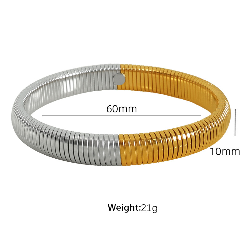 Bisel de 10 mm de ancho, acero inoxidable SZ12 de 60 mm