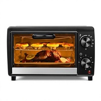 Four électrique métallique 15L 650W, multifonctionnel pour la cuisson domestique et les tartes aux œufs, four à cuisson rapide 110V/220V, vente en gros