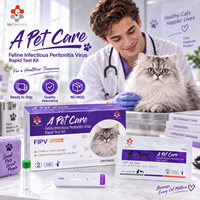 Kit de test rapide du virus de la péritonitite infectieuse féline (PIF) - Kit de diagnostic vétérinaire pour chats - Vente en gros